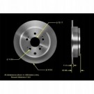 HONDA ODYSSEY 2005-2010 TARCZA TARCZE HAMULCOWA TYLNA X 2 SZT KOMPLET