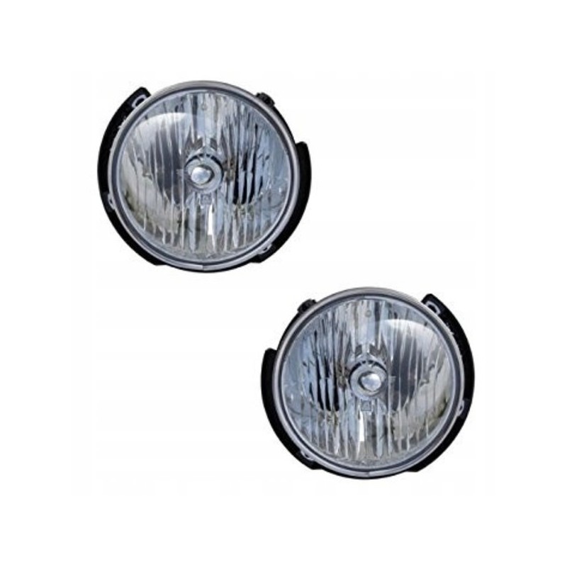 JEEP WRANGLER 2007-14 JK LAMPA LEWA RAMKA USA