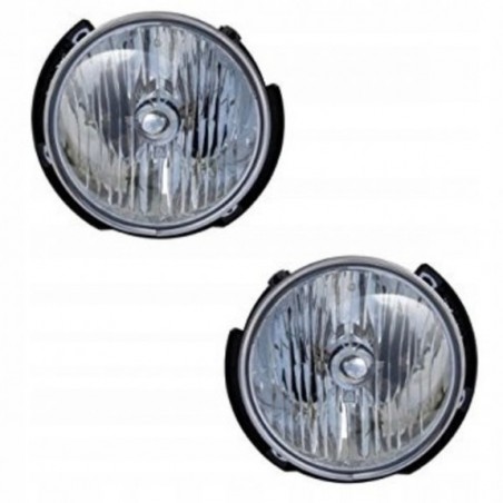JEEP WRANGLER 2007-14 JK LAMPA LEWA RAMKA USA