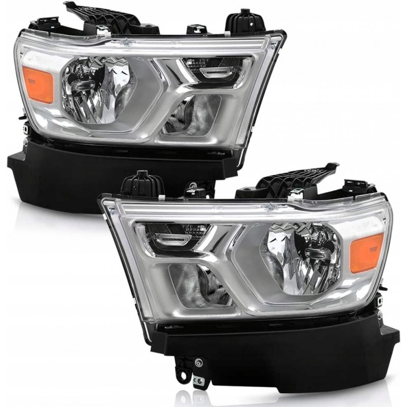 DODGE RAM 1500 2019-2022 LAMPA PRZÓD JASNA KOMPLET