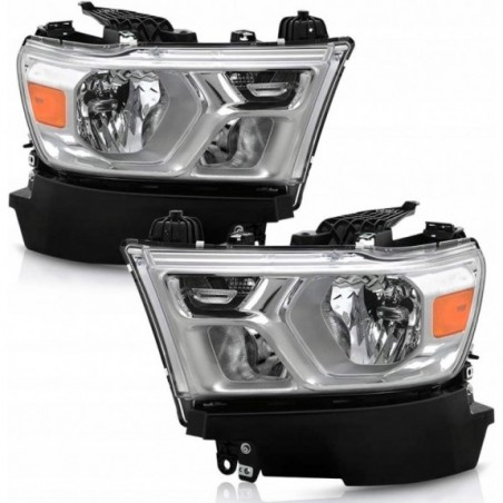 DODGE RAM 1500 2019-2022 LAMPA PRZÓD JASNA KOMPLET
