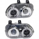 DODGE CHALLENGER 2015- LAMPA LEWA + PRAWA KPL LED