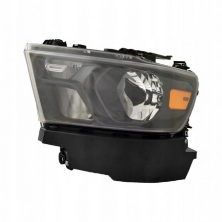 DODGE RAM 1500 2019-22 LAMPA PRZÓD CZARNA KOMPLET
