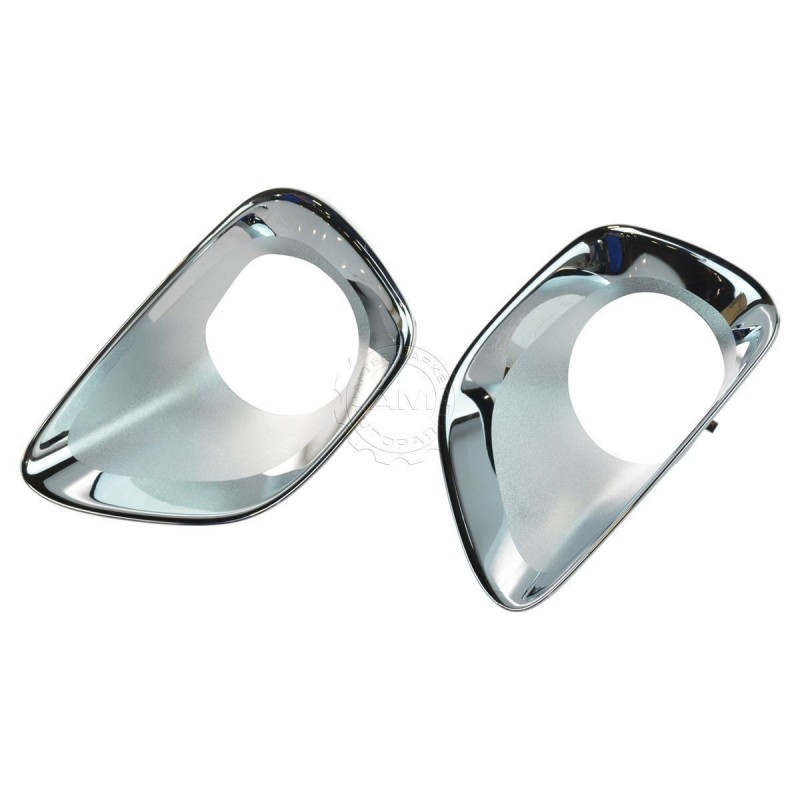 JEEP GRAND CHEROKEE WK2 11- RAMKA HALOGEN CHROM L