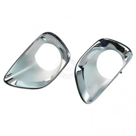 JEEP GRAND CHEROKEE WK2 11- RAMKA HALOGEN CHROM L