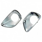 JEEP GRAND CHEROKEE WK2 11- RAMKA HALOGEN CHROM L