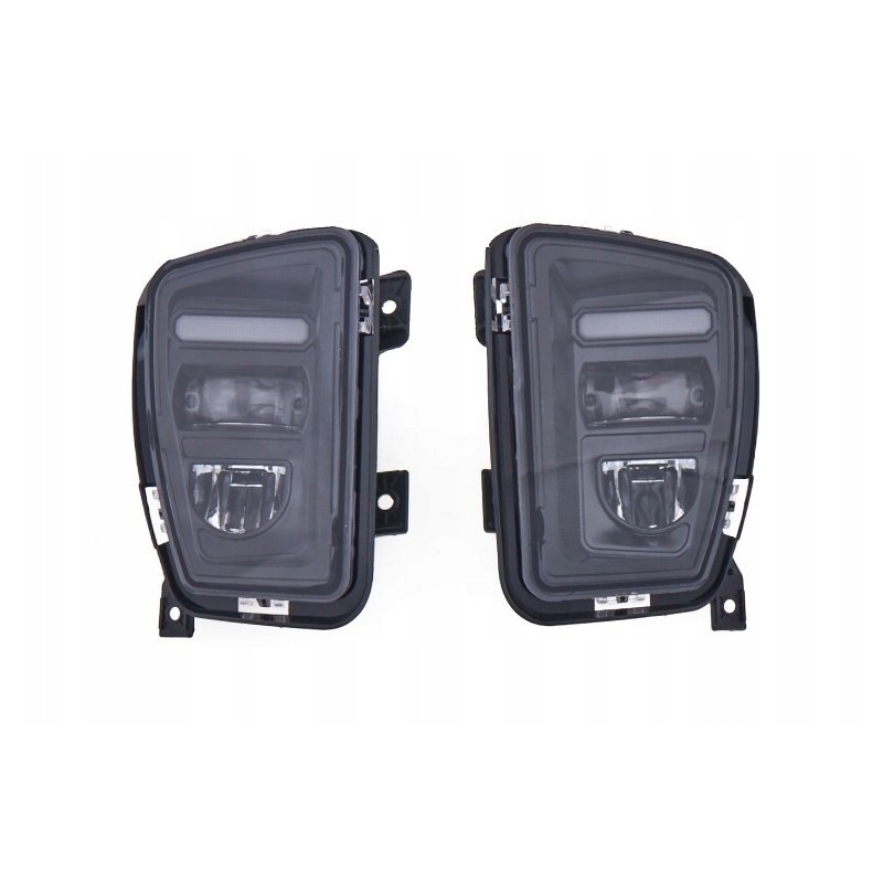 HALOGEN HALOGENY KOMPLET LED DODGE RAM 2013-2018