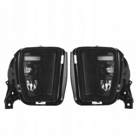 HALOGEN HALOGENY KOMPLET LED DODGE RAM 2013-2018