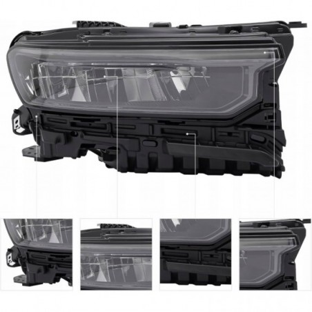 JEEP GRAND CHEROKEE WL L 2021- LAMPA PRAWA FULL LED BIAŁY LED 68606236AA