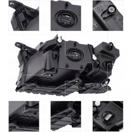 JEEP GRAND CHEROKEE WL L 2021- LAMPA PRAWA FULL LED BIAŁY LED 68606236AA