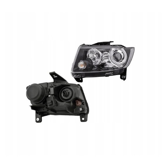 LAMPA LEWA PRZEDNIA EUROPA CZARNA JEEP GRAND CHEROKEE WK2 2011-2013