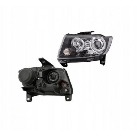 LAMPA LEWA PRZEDNIA EUROPA CZARNA JEEP GRAND CHEROKEE WK2 2011-2013