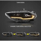 FORD MUSTANG 2018-2023 LAMPA LED LEWA + PRAWA VLAND KOMPLET EU BIAŁY OBRYS