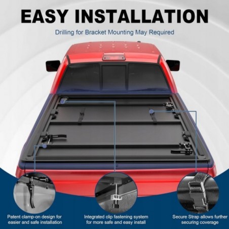 OSŁONA ROLETA ŻALUZJA FORD F150 F-150 2009-2025 POKRYWA PAKI KRÓTKA 5.5 FT