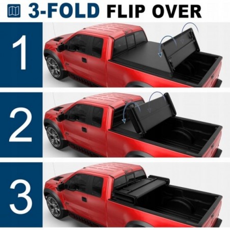 OSŁONA ROLETA ŻALUZJA FORD F150 F-150 2009-2025 POKRYWA PAKI KRÓTKA 5.5 FT