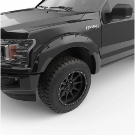 POSZERZENIA BŁOTNIKÓW KOMPLET Z OTWORAMI NAKŁADKA LISTWY FORD F-150 2018-20