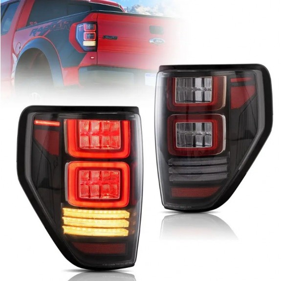 FORD F150 F-150 2009-2014 LAMPA LAMPY TYŁ L + R LED VLAND KOMPLET CZYSTE