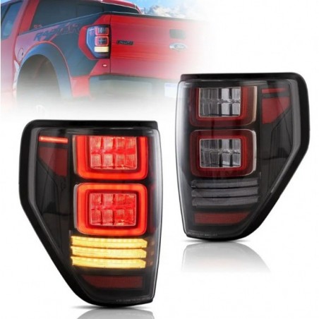 FORD F150 F-150 2009-2014 LAMPA LAMPY TYŁ L + R LED VLAND KOMPLET CZYSTE