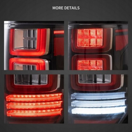 FORD F150 F-150 2009-2014 LAMPA LAMPY TYŁ L + R LED VLAND KOMPLET CZYSTE