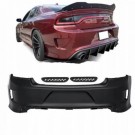 DODGE CHARGER SRT 2015-2023 ZDERZAK TYŁ GÓRNY BEZ CZUJNIKÓW
