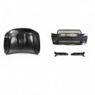 MASKA POKRYWA SILNIKA ALUMINIUM + ZDERZAK DRL KPL DODGE DURANGO SRT REDEYE