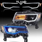 LAMPA LAMPY FULL LED DRL VLAND KOMPLET JEEP GRAND CHEROKEE WK2 2014-2021
