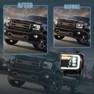 GMC SIERRA 1500 2500 3500 2014-2018 LAMPA LAMPY PRZEDNIE KOMPLET LED VLAND