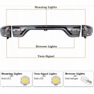 DODGE DURANGO 2014-2025 LAMPA LAMPY TYLNE BLENDA KLAPY KOMPLET BIAŁE TUNING