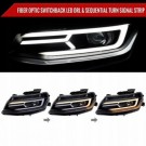CHEVROLET CAMARO 2016-2018 LAMPA LAMPY PRZEDNIE H9 + LED KOMPLET CZARNE