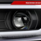CHEVROLET CAMARO 2016-2018 LAMPA LAMPY PRZEDNIE H9 + LED KOMPLET CZARNE