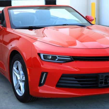 CHEVROLET CAMARO 2016-2018 LAMPA LAMPY PRZEDNIE H9 + LED KOMPLET CZARNE