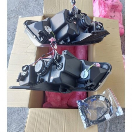 CHEVROLET CAMARO 2016-2018 LAMPA LAMPY PRZEDNIE H9 + LED KOMPLET CZARNE