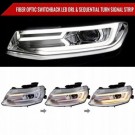 CHEVROLET CAMARO 2016-2018 LAMPA LAMPY PRZEDNIE H9 + LED KOMPLET CHROM