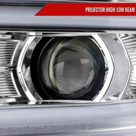 CHEVROLET CAMARO 2016-2018 LAMPA LAMPY PRZEDNIE H9 + LED KOMPLET CHROM