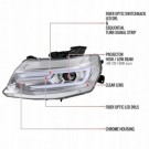 CHEVROLET CAMARO 2016-2018 LAMPA LAMPY PRZEDNIE H9 + LED KOMPLET CHROM