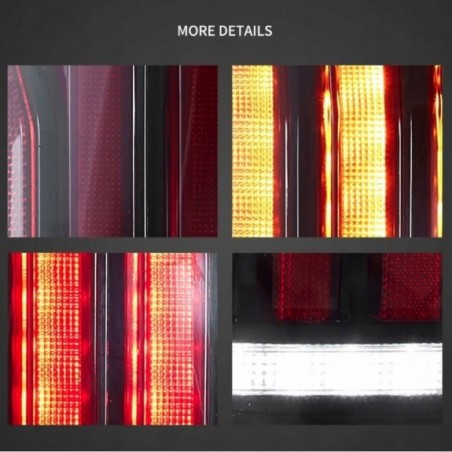 TOYOTA TUNDRA 2014-2021 LAMPA LAMPY FULL LED VLAND DYMIONE KIERUNEK ŻÓŁTY