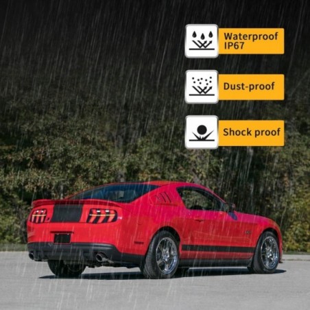 FORD MUSTANG 2010-12 LAMPA LAMPY TYŁ LEWA + PRAWA LED VLAND KIERUNEK ŻÓŁTY