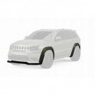 ZESTAW WIDEBODY NAKŁADKI SPOILER LISTWY JEEP GRAND CHEROKEE WK2 2014-21 SRT