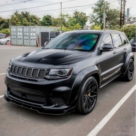 ZESTAW WIDEBODY NAKŁADKI SPOILER LISTWY JEEP GRAND CHEROKEE WK2 2014-21 SRT
