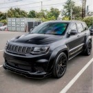 ZESTAW WIDEBODY NAKŁADKI SPOILER LISTWY JEEP GRAND CHEROKEE WK2 2014-21 SRT