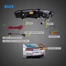 CHEVROLET CAMARO 2016- LAMPA LAMPY TYŁ LED KPL VLAND DYMIONE +WSTECZNY 6PIN