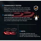 CHEVROLET CAMARO 2016- LAMPA LAMPY TYŁ LED KPL VLAND DYMIONE +WSTECZNY 6PIN