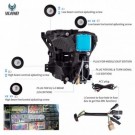 LAMPA LAMPY PRZÓD KOMPLET LED DRL BIAŁY VLAND SOCZEWKI FORD F-150 2015-2017