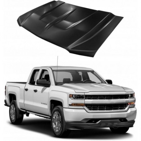 CHEVROLET SILVERADO 1500 2016-2018 MASKA POKRYWA SILNIKA ALUMINIUM