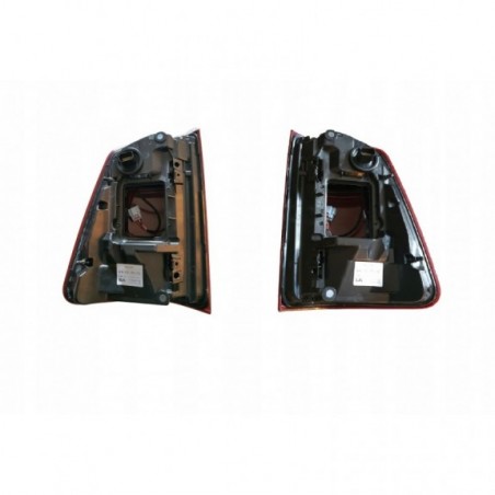 DODGE RAM 1500 2019-23 LAMPA TYŁ PRAWA +LEWA LED KOMPLET Z CZERWONY POD BSM