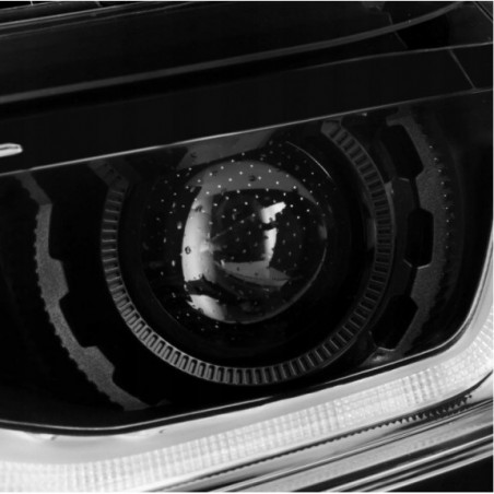 CHEVROLET CAMARO ZL1 2019-2023 LAMPA LAMPY XENON Z LED DRL KOMPLET CZARNE