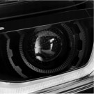 CHEVROLET CAMARO ZL1 2019-2023 LAMPA LAMPY XENON Z LED DRL KOMPLET CZARNE