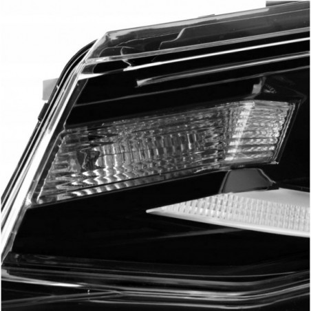 CHEVROLET CAMARO ZL1 2019-2023 LAMPA LAMPY XENON Z LED DRL KOMPLET CZARNE