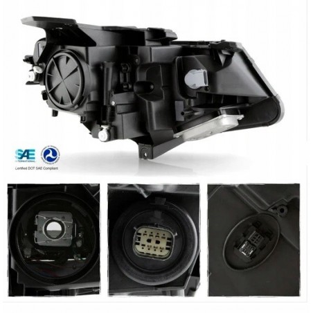 CHEVROLET CAMARO LT SS 2016-2018 LAMPA LAMPY XENON Z LED DRL KOMPLET CZARNE
