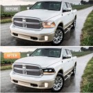 DODGE RAM 2009-2018 LAMPA LAMPY LED VLAND LEWA + PRAWA KPL BLACK 2 SOCZEWKI